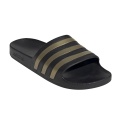 adidas Bath Shoes Adilette Aqua 3-Stripes black/gold - 1 Pair